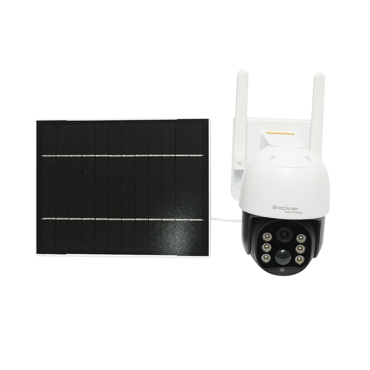 Camera supraveghere 4 MP cu panou solar 7.6W, baterie 18650, WIFI cartela sim 4G, rotativa 360 grade PTZ cu senzor de miscare, card memorie 64 GB, detectie umana PIR si aplicatie iCSee